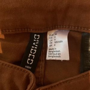 H&M Brown Skinny Jeans